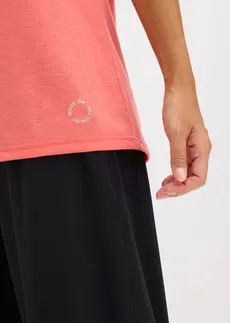 Sportovní tričko (2 ks v balení), rychleschnoucí • korálově pink + černá • bonprix obchod