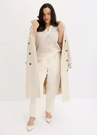 Broek van puur katoen, Kleur: wolwit