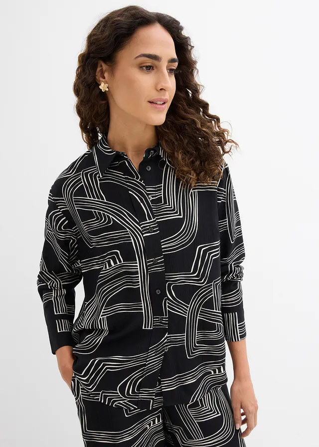 Blouse in een viscosemix