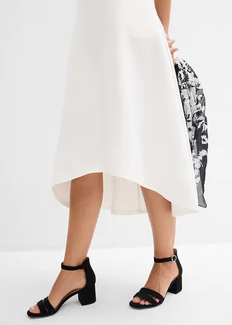 Robe en jersey fluide • ecru • Boutique bonprix