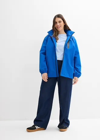 Ultralichte regenjas, Kleur: arctisch blauw/zwart