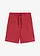 Bermuda sweat 100% coton, Couleur: rouge cerise
