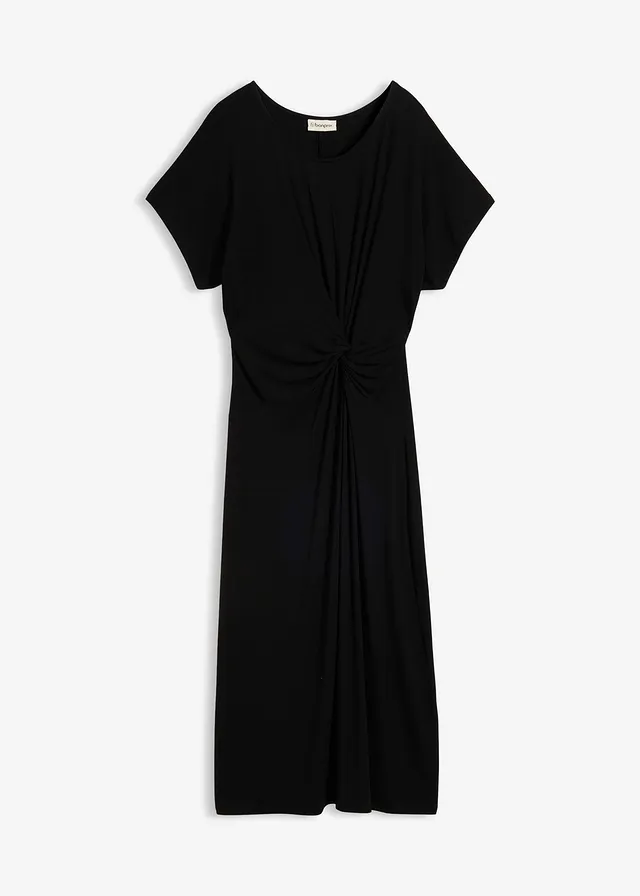 Robe en jersey viscose • noir • Boutique bonprix