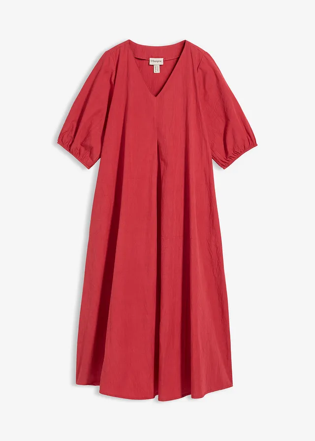 Robe midi 100% coton