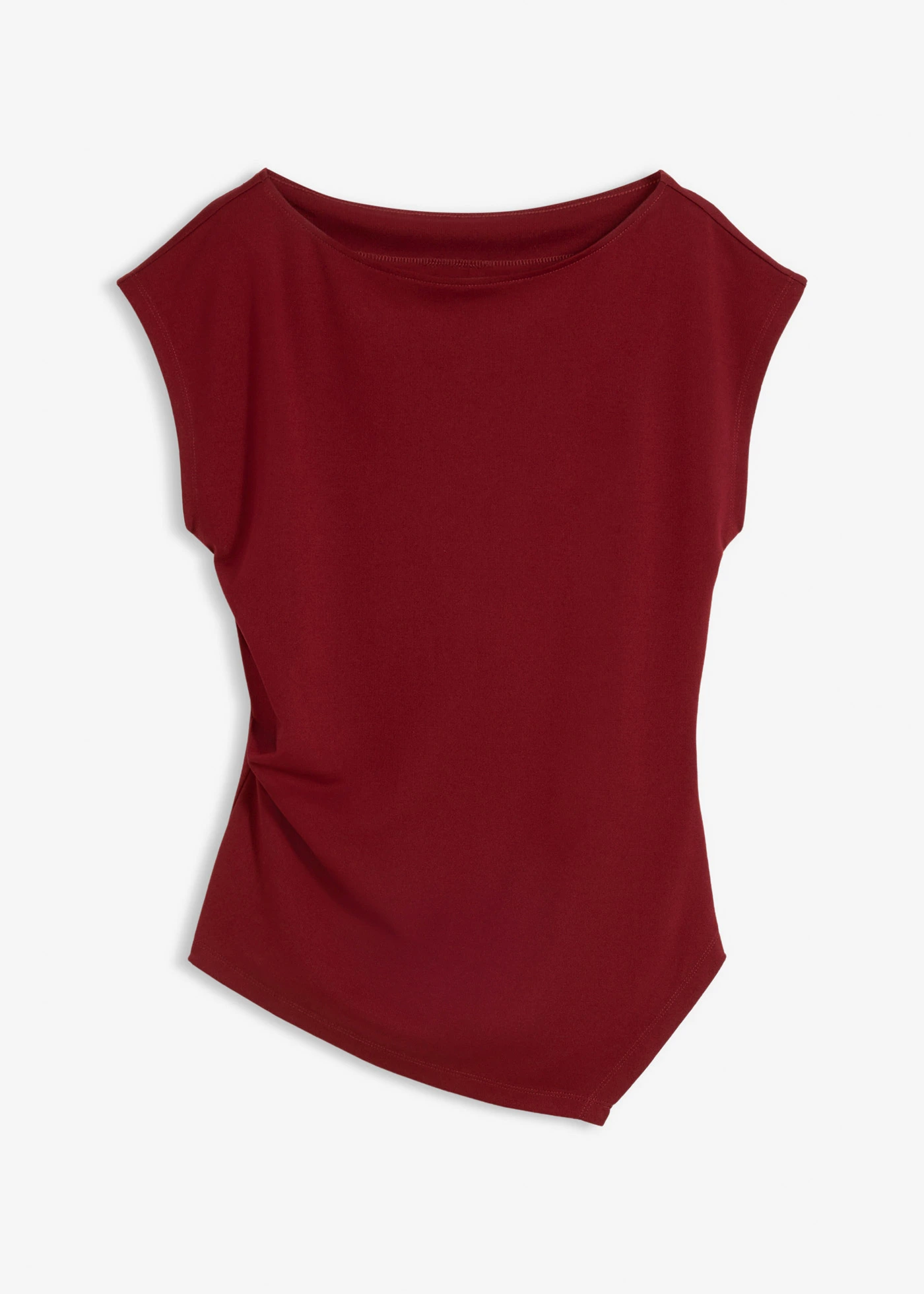 Asymmetrische top van Punto di Roma • robijnrood • bonprix online shop