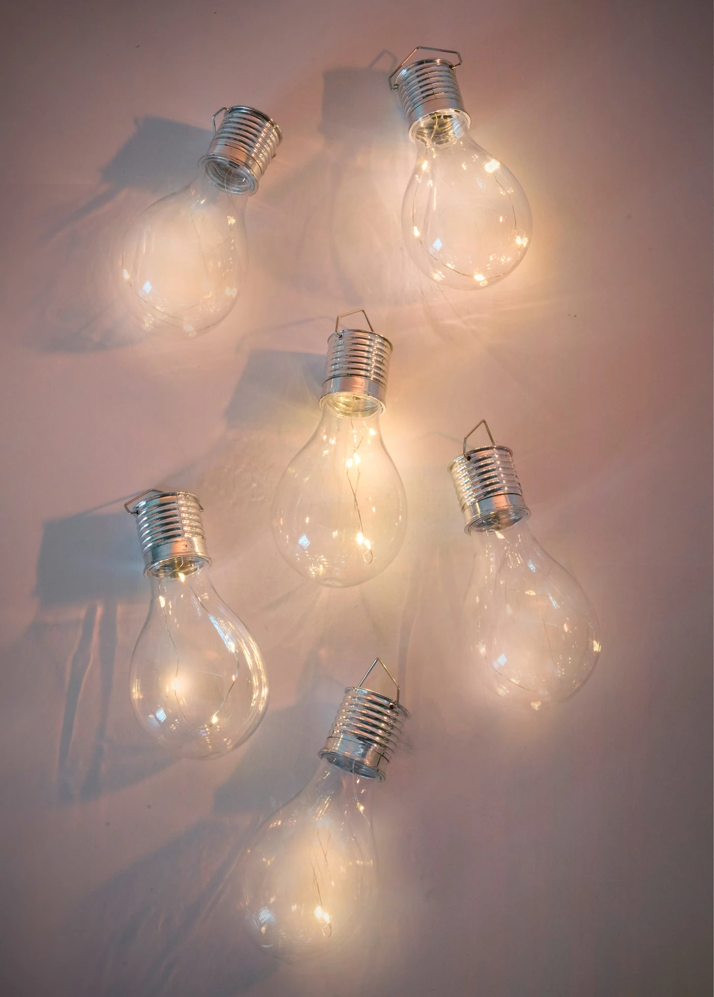 Lampă solară deco (set/ 6 buc.) • necolorat • magazin bonprix