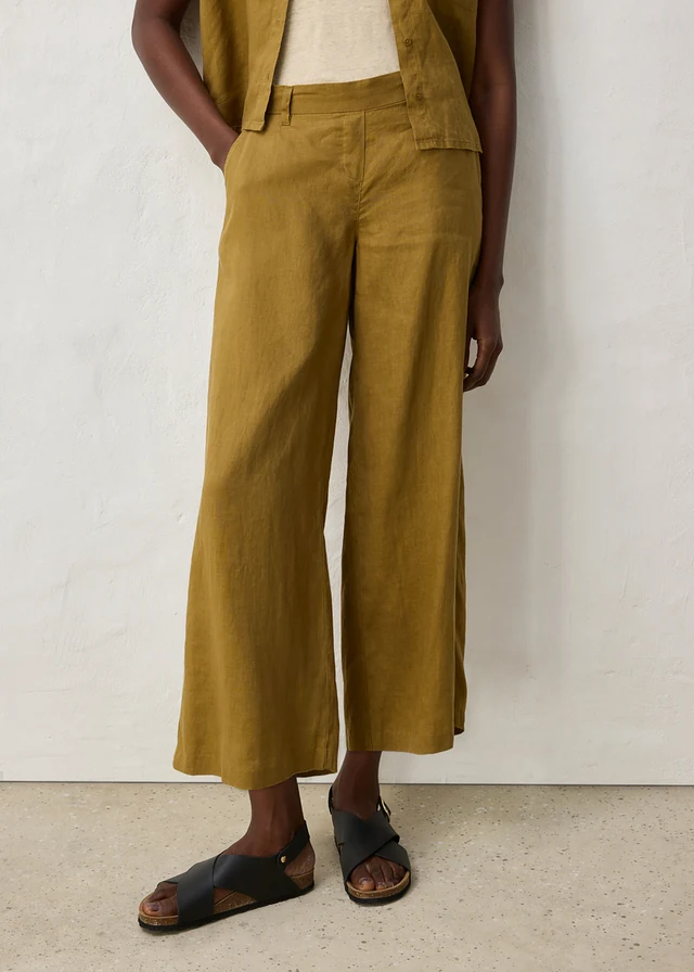 Culotte van puur linnen • natuurgroen • product-page.page-title-suffix