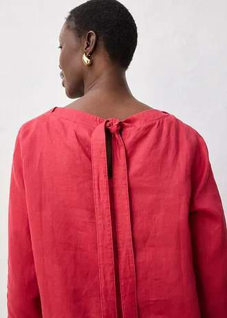 Tunique 100% lin • rouge cerise • Boutique bonprix