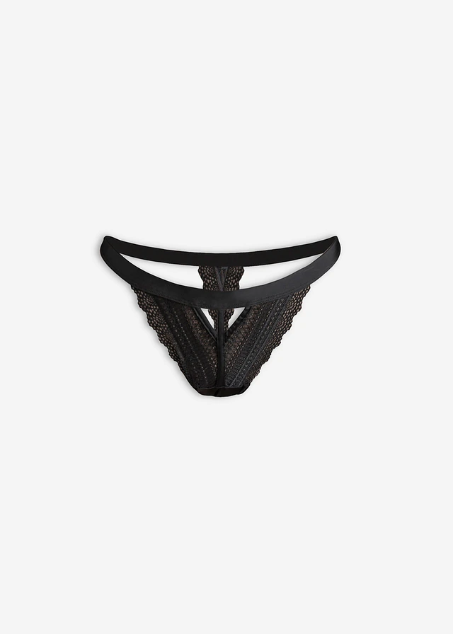 Tanga • fekete • bonprix áruház