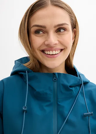 Imperméable léger avec sac à bandoulière • pétrole • Boutique bonprix