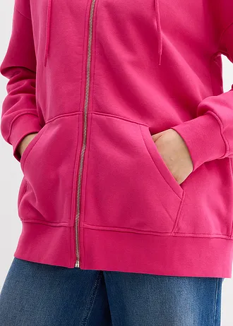 Mikinová bunda s kapucňou • pinklady • obchod bonprix