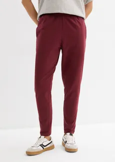 Jersey broek van katoenmix • esdoornrood • bonprix online shop