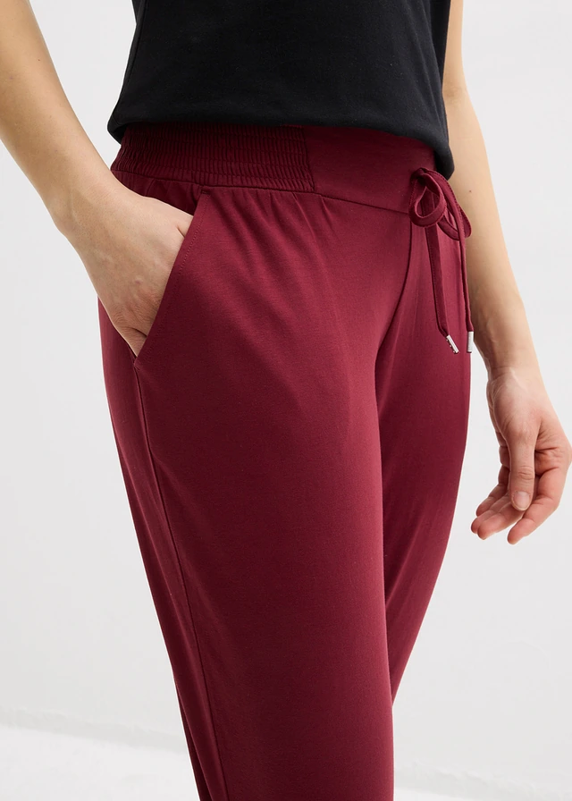 Jersey broek van een katoenmix • esdoornrood • product-page.page-title-suffix
