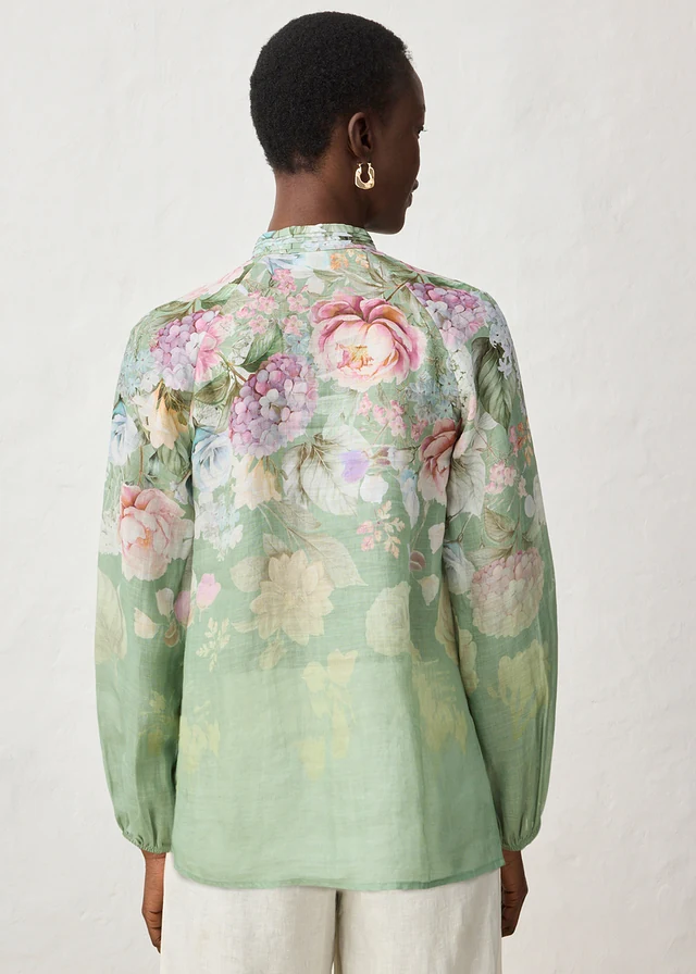 Tuniek • lichtgroen gebloemd • product-page.page-title-suffix
