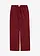 Pantalon large, effet froissé, Couleur: rouge rubis