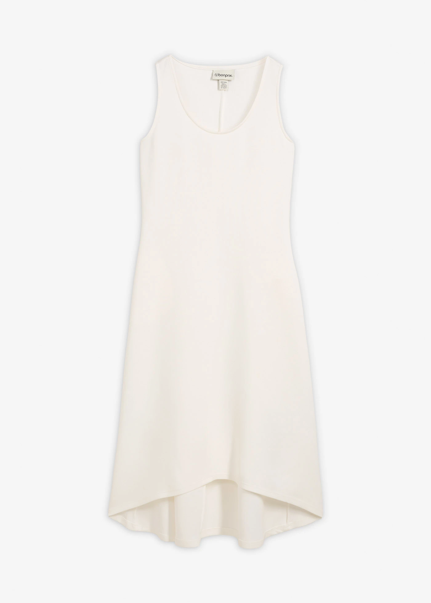 Robe en jersey fluide • ecru • Boutique bonprix