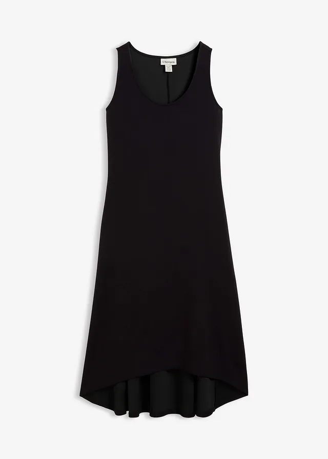 Robe en jersey fluide • noir • Boutique bonprix