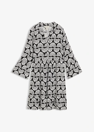 Tunikové šaty z padavej viskózy