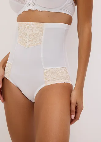 Slip sculptant, maintien fort • blanc-poudré • Boutique bonprix