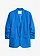 Blazer à manches froncées, Couleur: bleu arctique