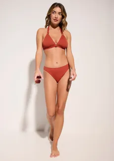 Bikini dos nu avec anneaux (ens. 2 pces) • rouille • Boutique bonprix