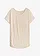 T-shirt doux en viscose extensible, Couleur: sable clair