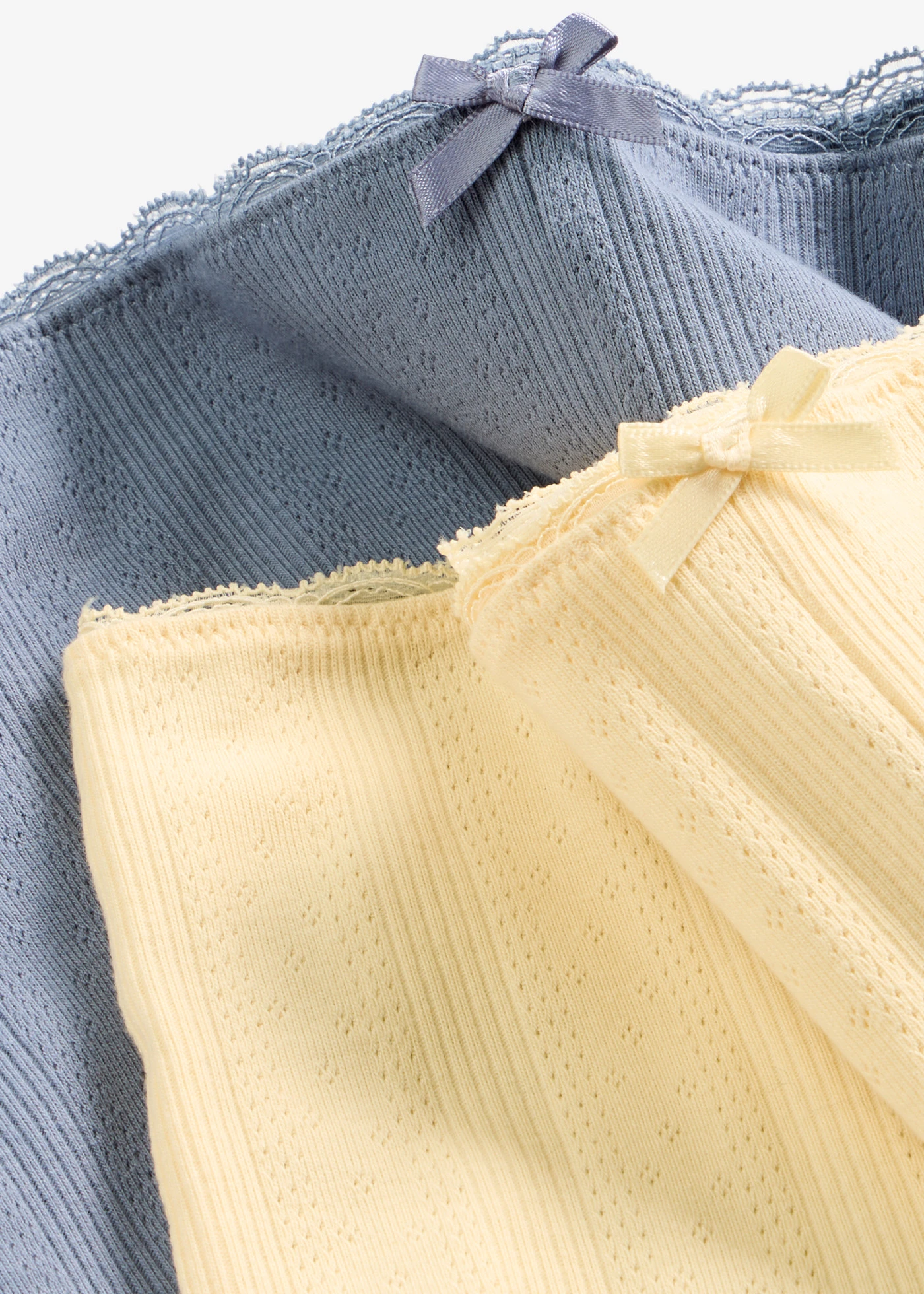 Strakke boxershorts van zacht katoen (set van 4) • pastelgeel+rookblauw • product-page.page-title-suffix