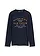 T-shirt manches longues Tom Tailor, Couleur: bleu foncé imprimé