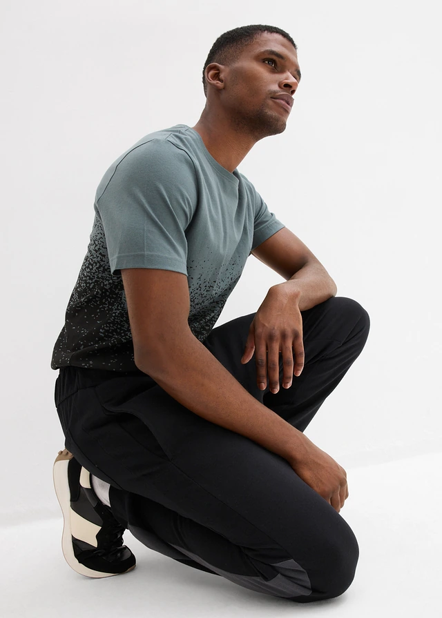 Pantalon de jogging avec polyester recyclé • noir/gris ardoise • product-page.page-title-suffix