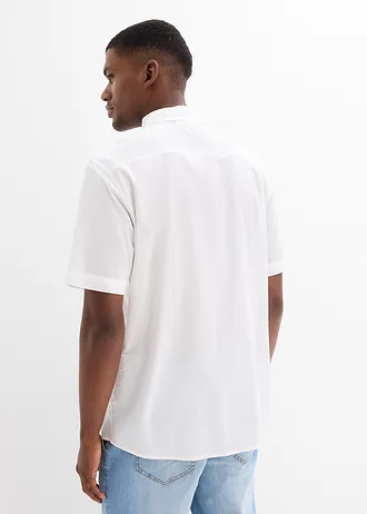 Licht overhemd met korte mouwen • wit • bonprix online shop