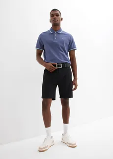 Polo en maille piquée 100% coton • indigo • Boutique bonprix