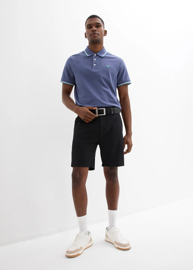 Polo en maille piquée 100% coton • indigo • product-page.page-title-suffix