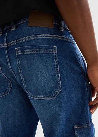 3/4 cargo džíny Regular Fit, Straight • modrý denim • bonprix obchod