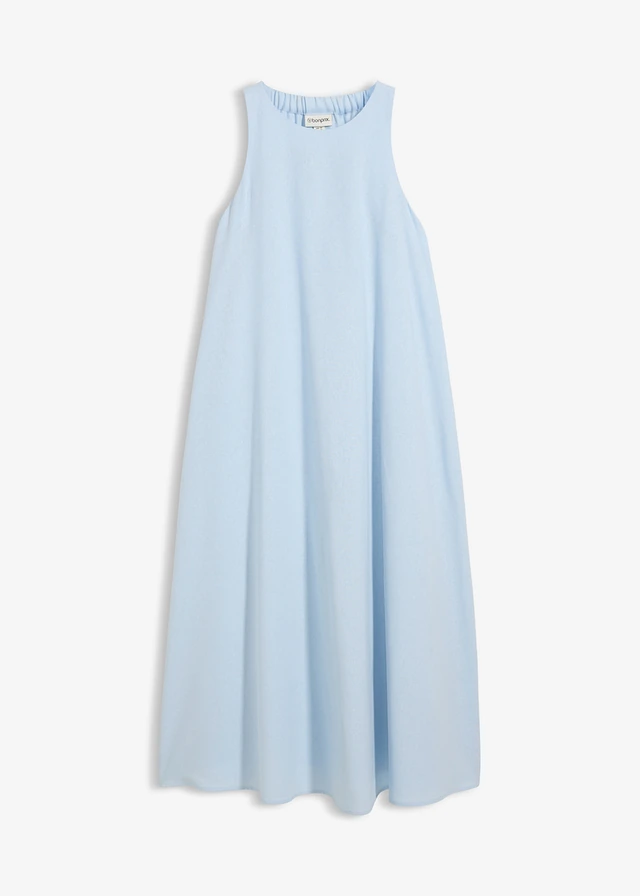 Robe midi fluide et évasée
