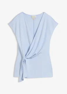 Top van Punto di Roma, Kleur: poederblauw