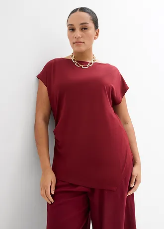 Asymmetrische top van Punto di Roma, Kleur: robijnrood