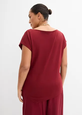 Asymmetrische top van Punto di Roma, Kleur: robijnrood
