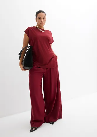 Asymmetrische top van Punto di Roma, Kleur: robijnrood