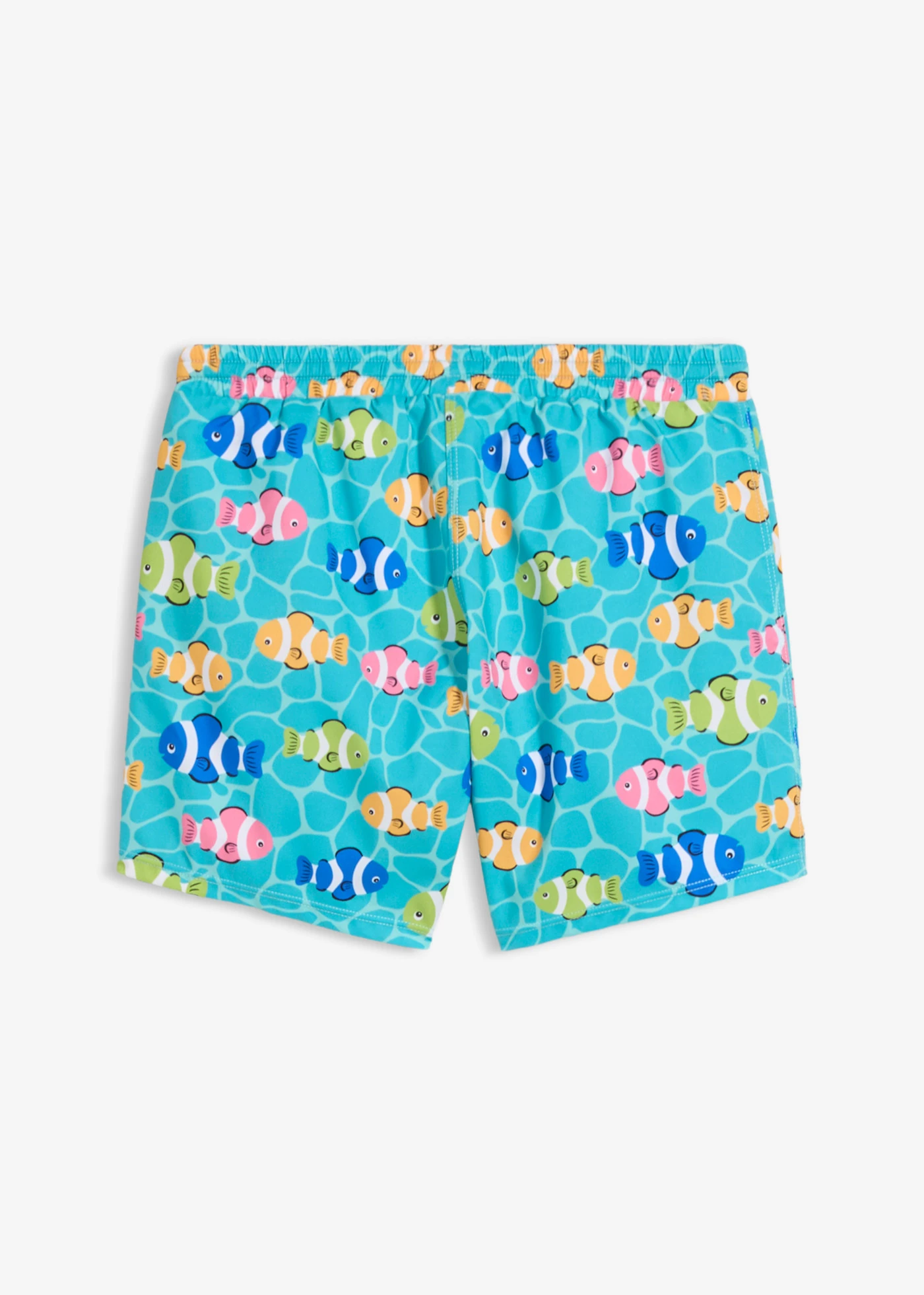 Short de bain • turquoise multicolore imprimé • Boutique bonprix