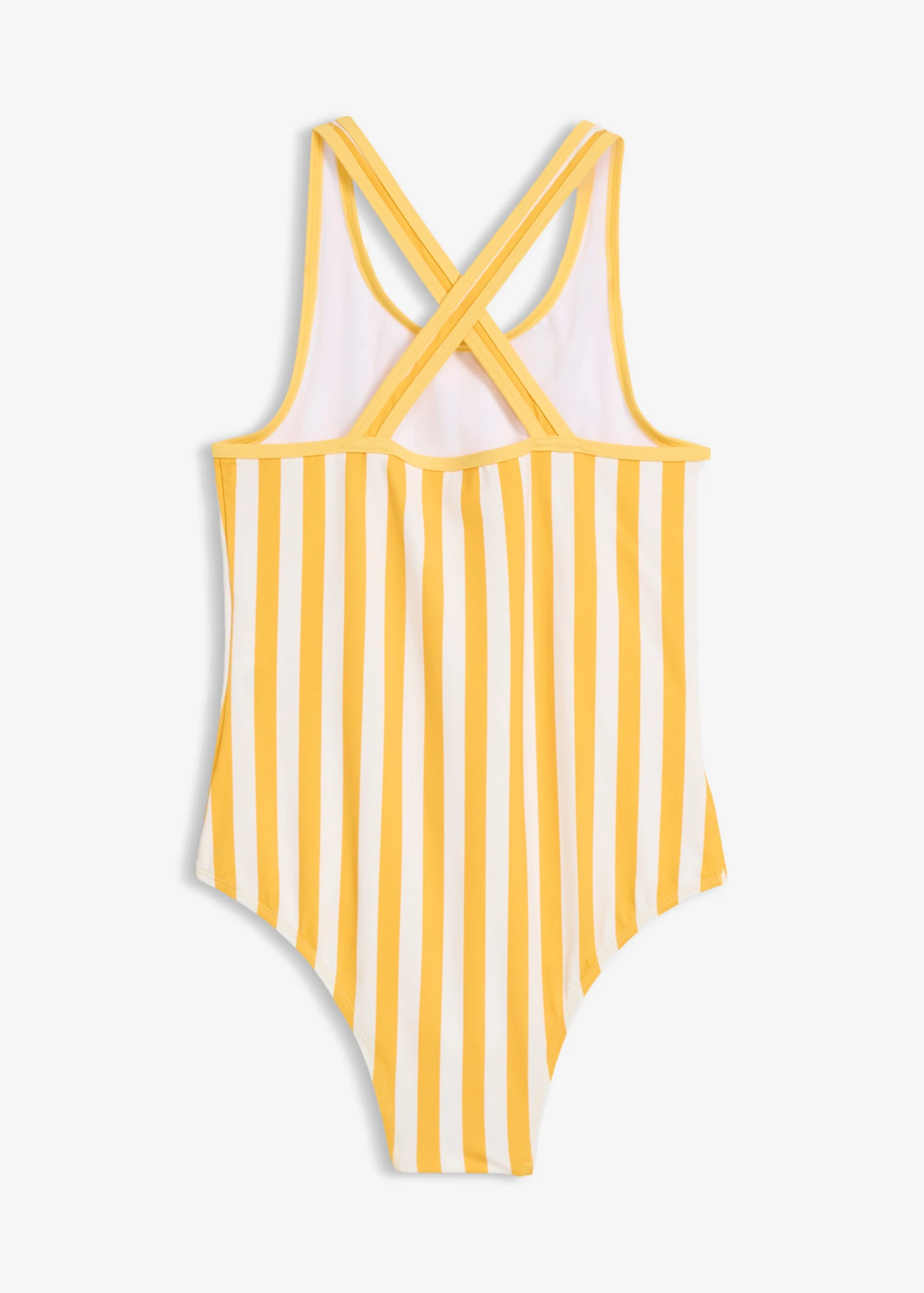 Maillot 1 pièce • jaune safran-blanc rayé • product-page.page-title-suffix