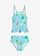 Tankini (2-dlg. set), Kleur: mat aqua gedessineerd