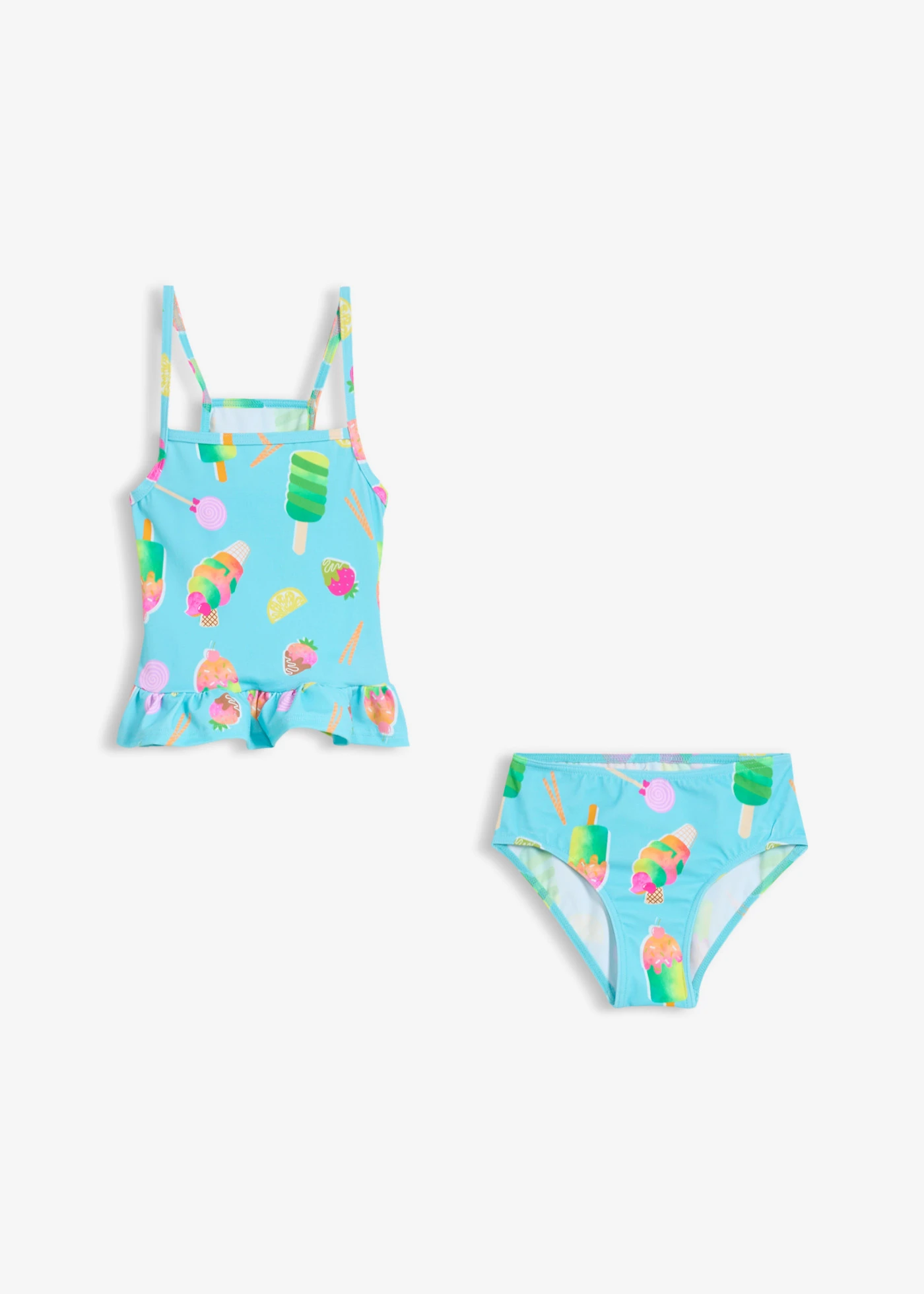 Tankini (ens. 2 pces) • turquoise mat imprimé • product-page.page-title-suffix