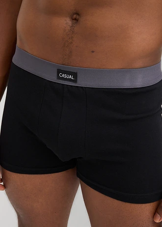 Nauwsluitende boxer (set van 5) • zwart • bonprix online shop