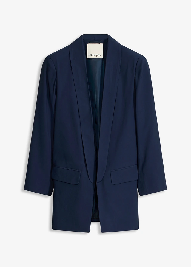 Sacou lung din material cu viscoză