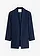 Blazer long, Couleur: bleu foncé
