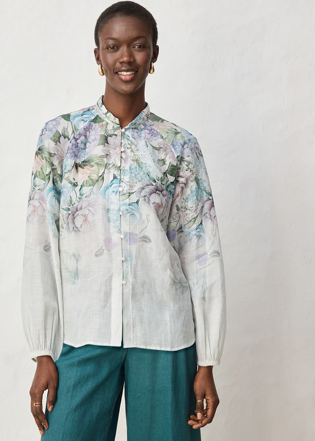 Tunique-blouse • mauve poudré floral • product-page.page-title-suffix