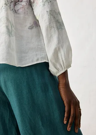 Tuniek • lila poudre gebloemd • bonprix online shop