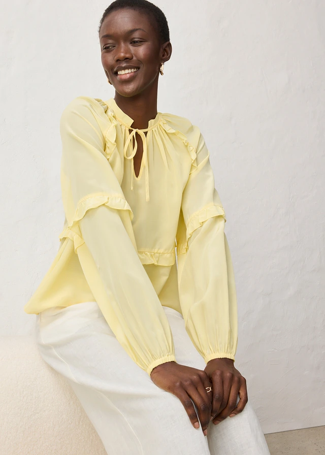 Tunique, Couleur: jaune clair