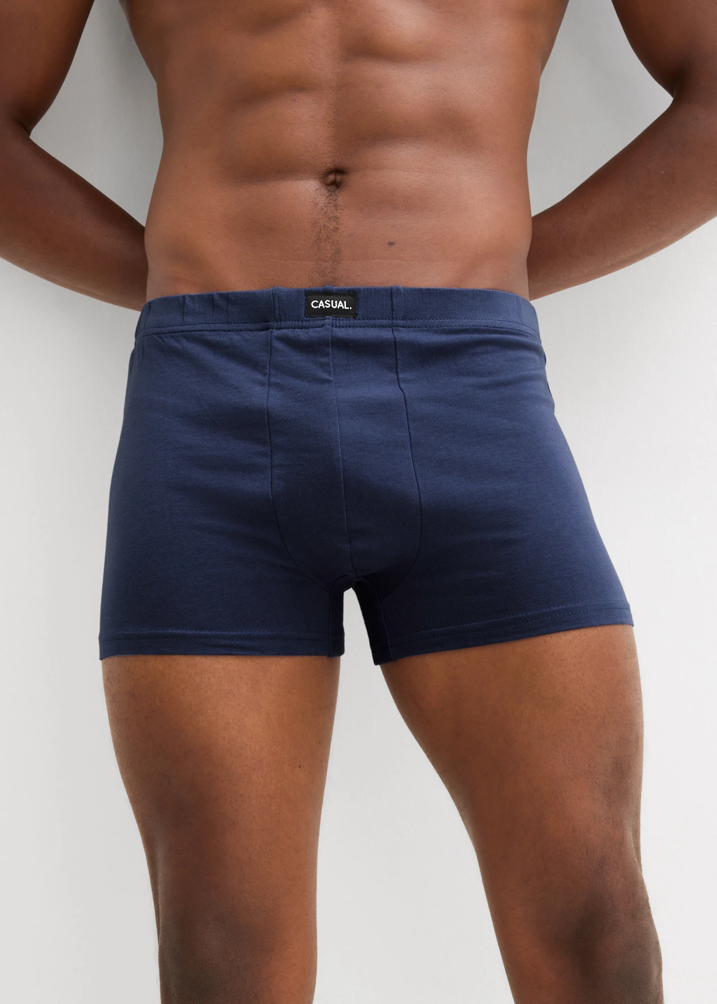 Lot de 3 caleçons en jersey coton • bleu poudré/bleu foncé carreaux • product-page.page-title-suffix