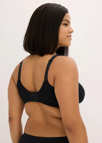 Minimizer bh zonder beugels van biologisch katoen (set van 2), Kleur: zwart+wit